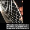 Turbokey 304 Stainless Steel Grill Rack, Round, 30.5 cm, with Legs view 3
