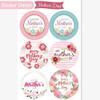 Ericetion Mother's Day Stickers, 120 Pieces/20 Sheets view 3