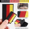 8-Piece Germany Flag Patch Set, Embroidered, 8 x 5 cm and 5 x 3 cm view 4