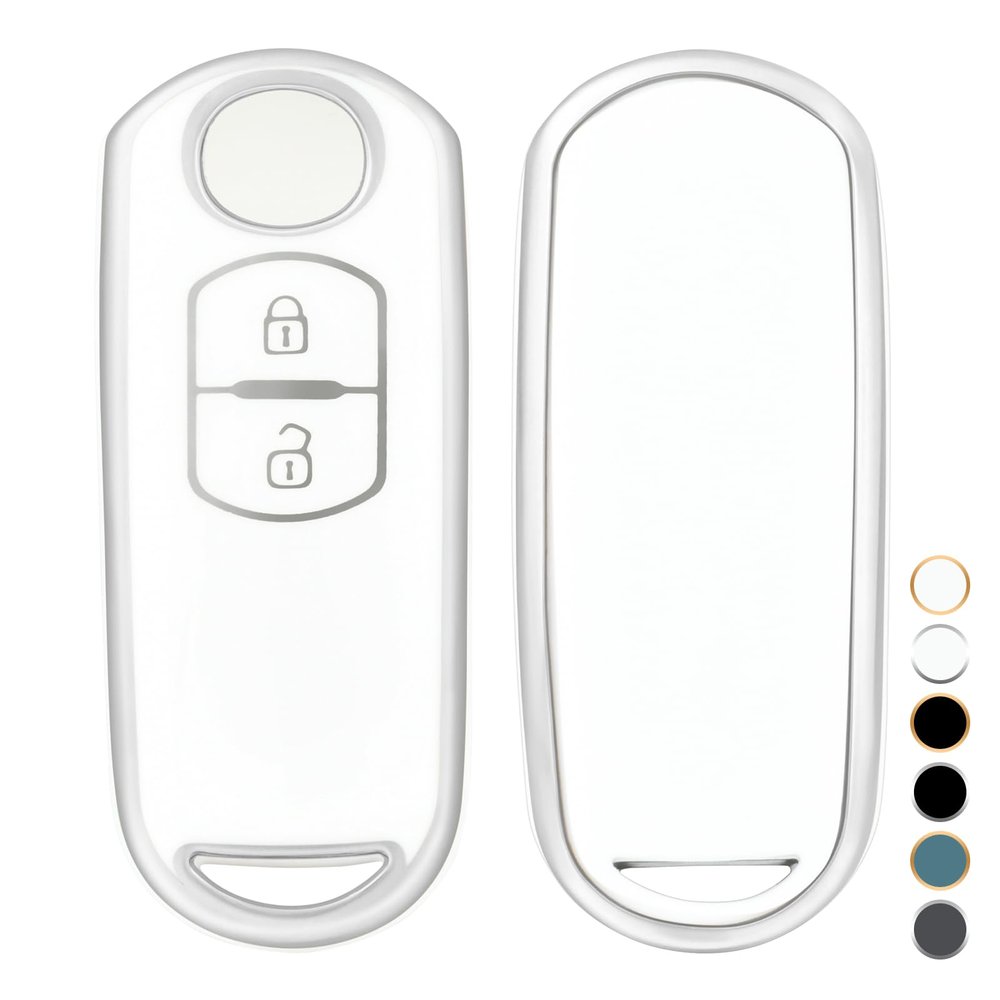 OFF WE GO Key Fob Cover for Mazda 2, 3, 5, 6, CX-5, CX-7, CX-9, Flair, Crossover