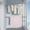 Tension Rod, Closet Rod, Telescoping Rail, SUS 304 Stainless Steel, for Bathroom and Bedroom, No Drilling (110–200 cm) view 4