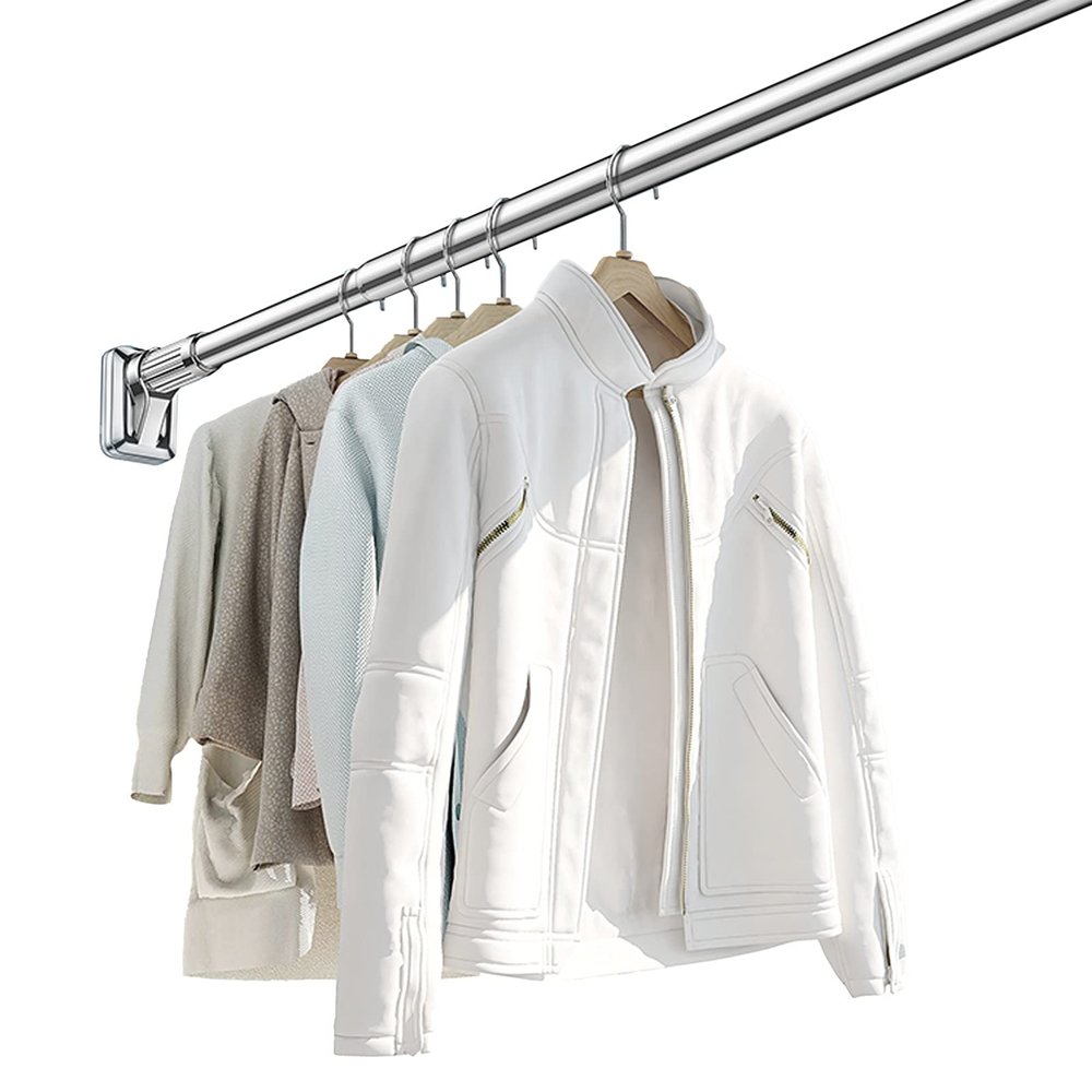 Adjustable SUS 304 Stainless Steel Tension Rod, 90–160 cm