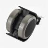 Swivel Casters with L-Shaped Mounting Plates, Polyurethane, 3.8 cm view 3