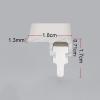 No-Drill Self-Adhesive Curtain Track for Ceilings or Walls, White, 4.4 m/14 ft view 2