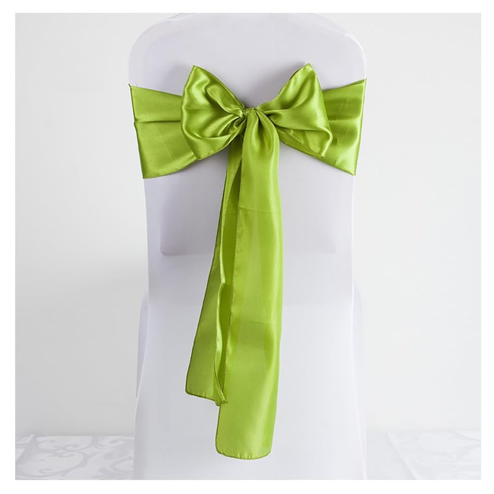 Yurosiay Satin Chair Sashes, 17 x 275 cm