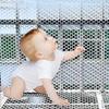 White Plastic Chicken Fence and Cat Net, No Drilling, 0.8 cm Mesh, 0.8 x 6 m view 2