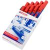 edding Set of 10 Paper Markers, Glossy Ink, Red, 30, Round Tip 1.5–3 mm view 2