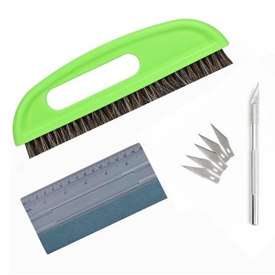 Lodokdre Wallpaper Smoothing Tool Set with Brush and Squeegee