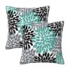 Dahlia Pillow Covers, Soft and Cozy, Colorfast, Stain-Resistant view 1
