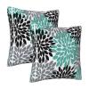 Dahlia Pillow Covers, Soft and Cozy, Colorfast, Stain-Resistant view 2