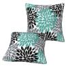 Dahlia Pillow Covers, Soft and Cozy, Colorfast, Stain-Resistant view 3