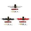 BEALIFE Aluminum Alloy Rear Axle for 1/24 ECX Barrage Crawler RC Car, Black view 3