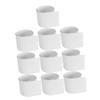 Ciieeo 10 White PVC Replacement Slats for Vertical Blinds, Easy to Install view 1