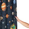 ZGDPBYF Galaxy Universe Shower Curtain Set, 150 x 180 cm view 2