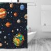ZGDPBYF Galaxy Universe Shower Curtain Set, 150 x 180 cm view 4