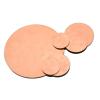T2 Copper Disc Plate, Round Sheet, 3 × 200 mm, 1 pc view 3