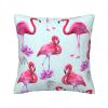 ESASAM Corduroy Pillow Cover, Pink Flamingos view 1