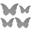 Gray Felt Butterfly for Décor and Crafts, 3–60 cm view 2