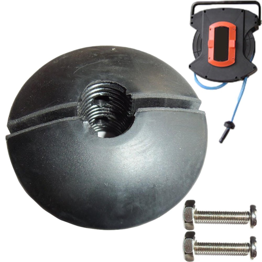 Ball Stopper for Spring-Loaded Hose Reels