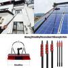 Window Cleaning Pole, Water-Fed Washing Set with Extension Pole for Truck Windows and Photovoltaic/Solar Panels (55 cm Brush Head, 18 ft/5.4 m) view 3
