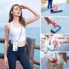 Ethanger iPhone 15 Case with Strap + 2 Screen Protectors, Blue view 2