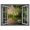 Window Insect Screen, 55 x 160 cm, Black, with Velcro Tape view 1