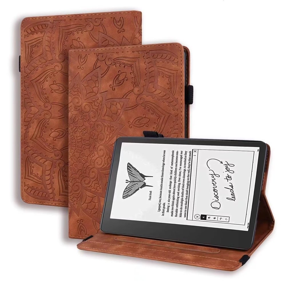 Beajew Case for Lenovo Tab M10 HD Gen 2, Thin Lightweight PU Leather, Auto Sleep/Wake, Brown
