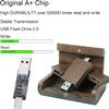 Yaxiny Walnut Wood USB-C Flash Drive 64GB, 1 Pack, OTG USB-A + USB-C Drive view 2