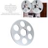 Annadue 1/4-Inch 10.5-Inch Empty Reel, Open-Reel Aluminum Alloy Tape Reel, Silver view 4