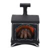 Miniature Fireplace Statue with LED Light view 4