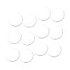 Transparent Glass Suction Cup Bumpers, 12-Piece, Round, for Glass Tables view 1