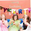 Alipis Wooden Happy Birthday Wall Sign view 3