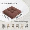 Set of 6 Square Chair Cushions, 45 x 45 cm, A14 view 2