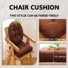 Set of 6 Square Chair Cushions, 45 x 45 cm, A14 view 4