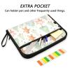 Accordion File Folder with Christmas Tree Cartoon Pattern, 13 Pockets view 2