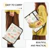 Accordion File Folder with Christmas Tree Cartoon Pattern, 13 Pockets view 4