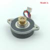 Mini 36 mm Round Thin Stepper Motor, 0.9°, 2-Phase 4-Wire, Double Ball Bearing, 5 mm Shaft, 1 Pc. view 3