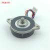 Mini 36 mm Round Thin Stepper Motor, 0.9°, 2-Phase 4-Wire, Double Ball Bearing, 5 mm Shaft, 1 Pc. view 4