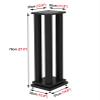 Speaker Stands, Sturdy Pair for Large Speakers, Metal Surround Speaker Stands for Home Studio or Theater (Size: L) view 2
