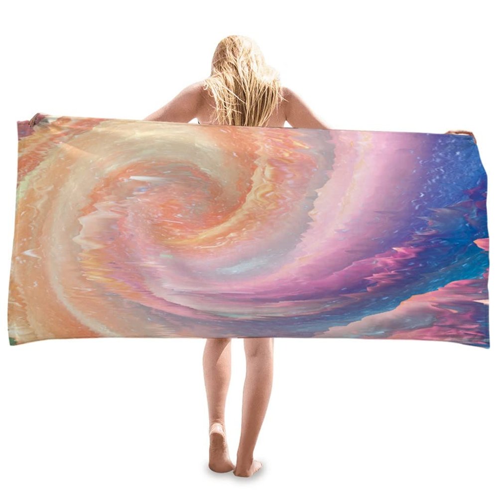 LiChA 2-Piece Lightweight Quick-Dry Beach Towels