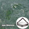SDFGHJKB Transparent Waterproof Tarp 2 x 5 m with Eyelets view 4