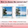 Magnetic Window Insect Screen 100 x 160 cm, White view 2