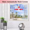 Magnetic Window Insect Screen 100 x 160 cm, White view 4