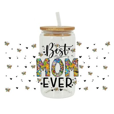 UV Cup Wraps - Mother's Day Transfer Stickers