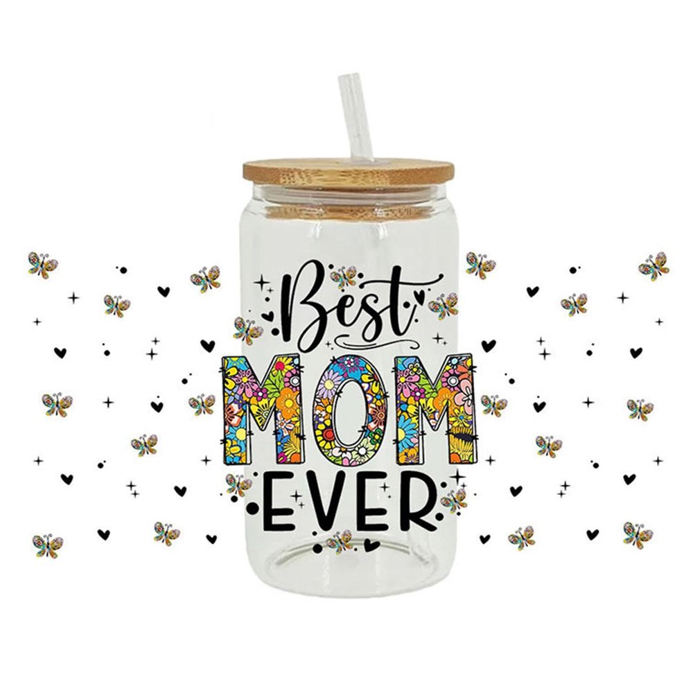 UV Cup Wraps - Mother's Day Transfer Stickers