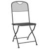 9-Piece Anthracite Garden Dining Set with Mesh Chairs and Table view 4