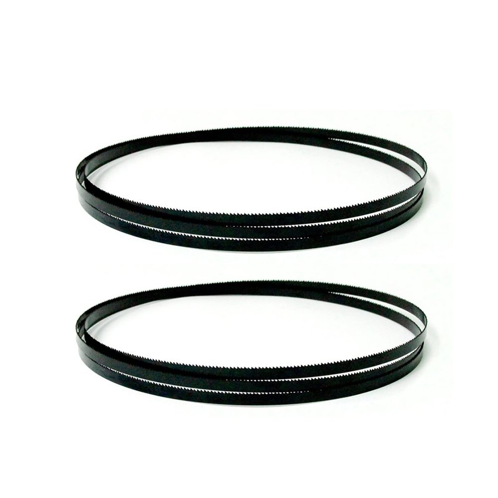 PNAJFUEL Band Saw Blades, 2-Pack, 2320 x 12.7 x 0.5 mm, SK5 Carbon Steel, 3 TPI