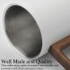 Double-Wall Stainless Steel Coffee Mug with Wooden Handle view 2