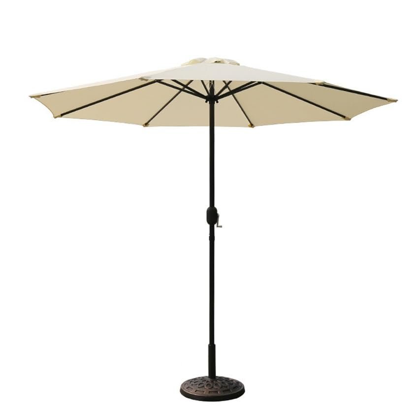 CMYCYDDPLY Outdoor Patio Umbrella, 8-Rib Market Umbrella, Durable, Color C