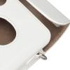 Naroote PU Leather Camera Case for Link Square, Classic Retro, White view 2